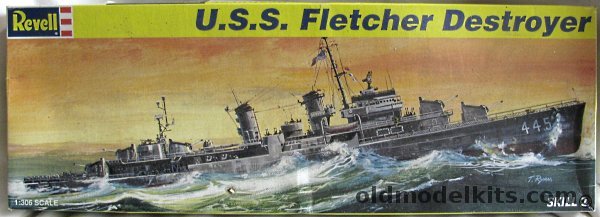 Revell 1/306 USS Fletcher Destroyer - With Hull Numbers for Any Fletcher Class DD, 5106 plastic model kit